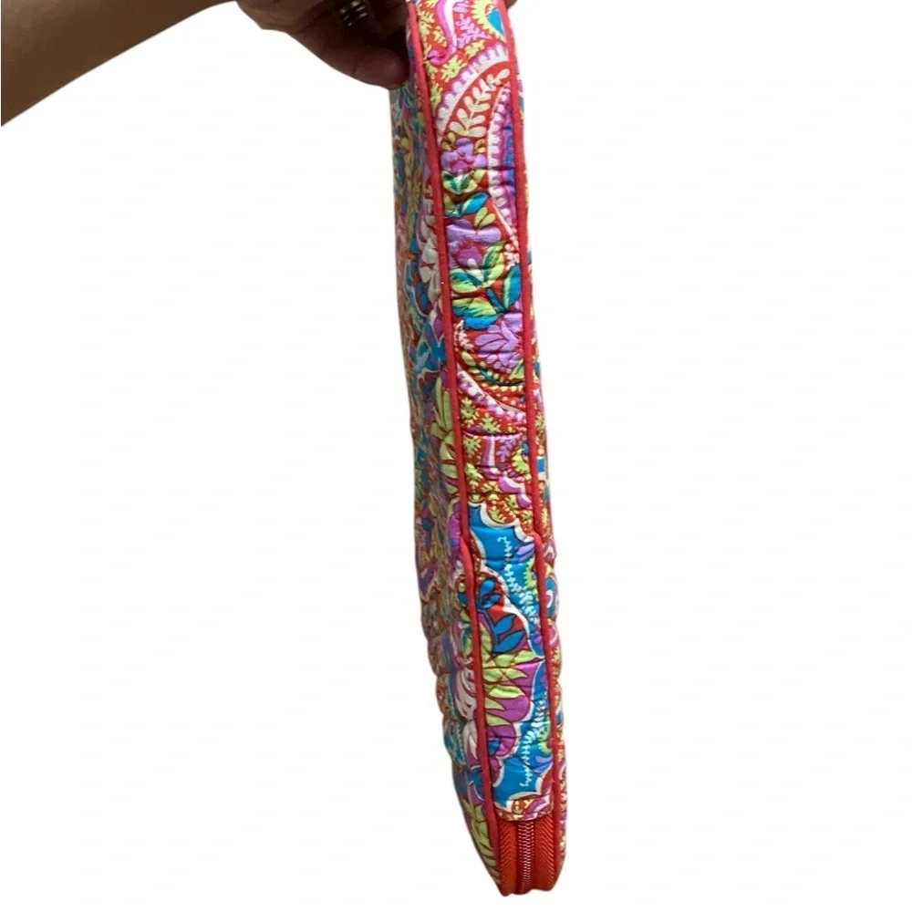 Vera Bradley Paisley In Paradise Modern Zip Laptop Computer Protection Case